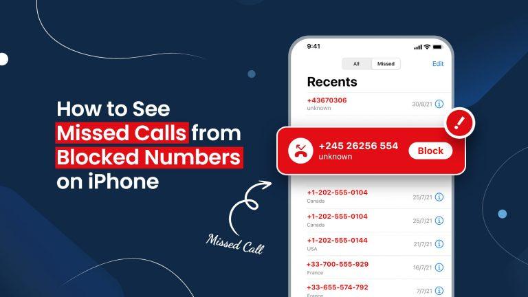 4 Ways to Find Blocked Numbers on iPhone