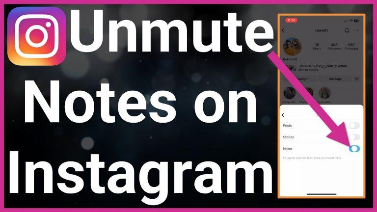 4 Steps to Unmute Someone on Instagram and more