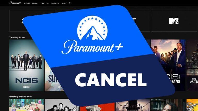 7 Ways to Cancel Paramount Plus on Amazon
