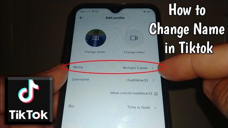How to Change Your Name on TikTok