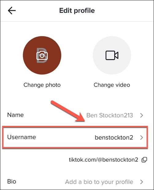 TikTok-Edit-Username-Option