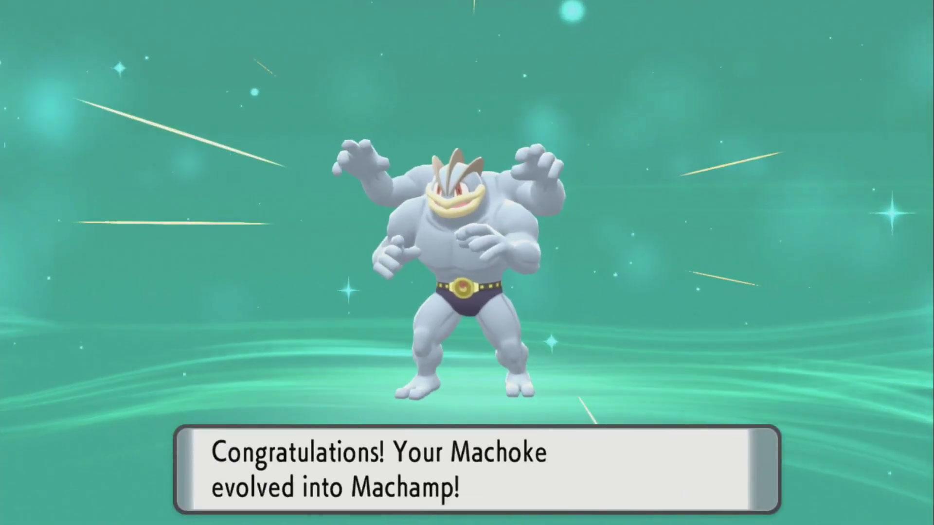 Evolve Machoke