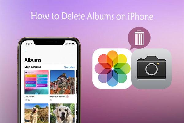 How to Delete Photo Albums on Iphone