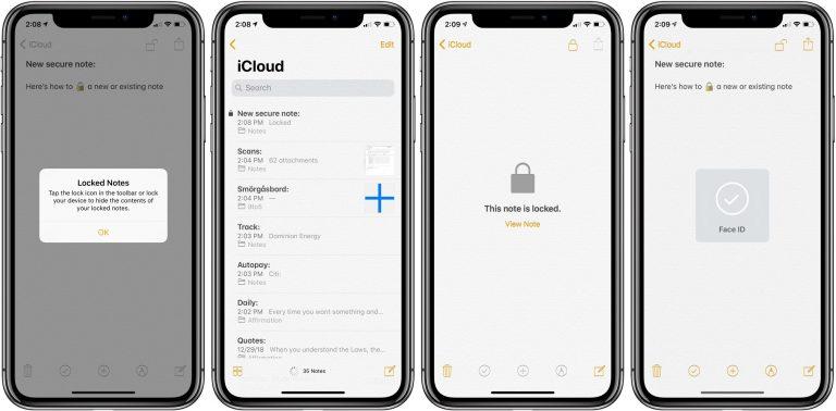 9 Easy Steps to lock notes on iPhone
