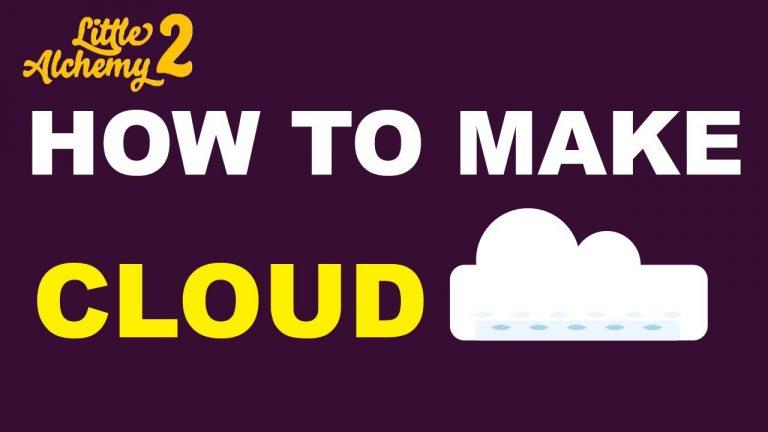 4 Steps to Make Cloud in Little Alchemy
