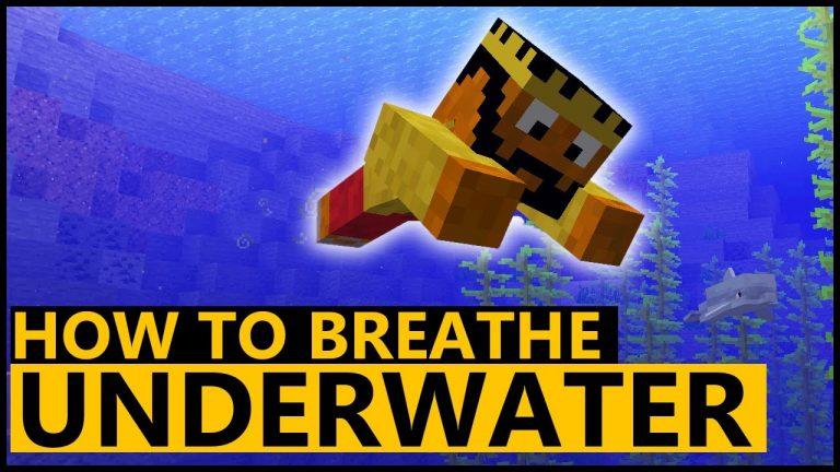 5 Steps to Breathe Underwater in Minecraft