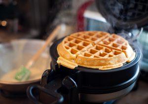 How to make waffles with pancake mix