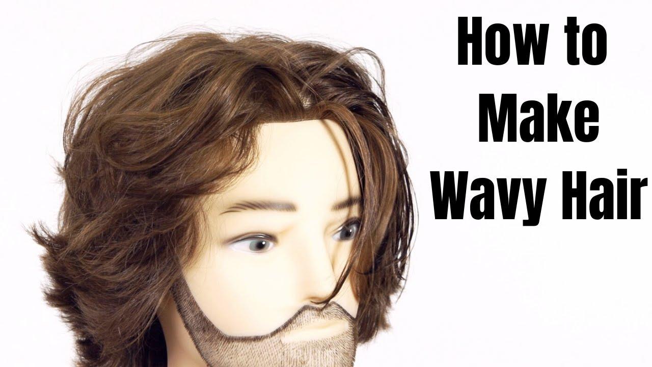 How To Get Wavy Hair Men