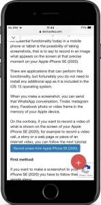 How to Screenshot on iPhone 7