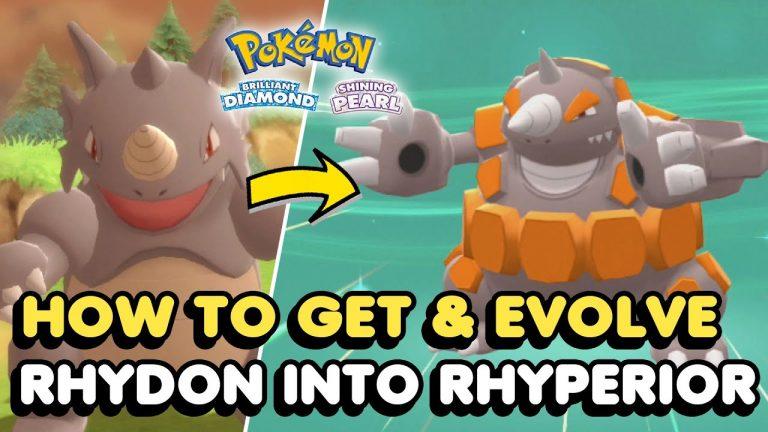 How to evolve rhydon