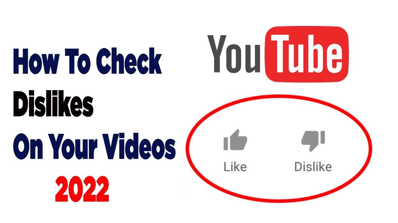 How to see dislikes on youtube