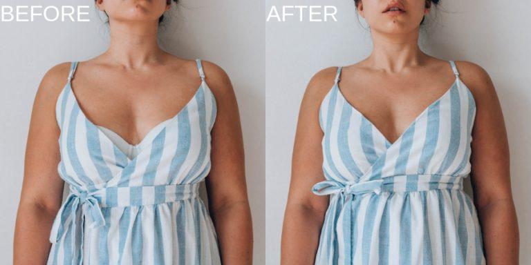 4 Steps to use Fashion Tape for Plunging Neckline