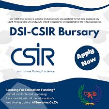 CSIR Bursary Program 2024