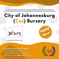 City Of Johannesburg Bursary 2024