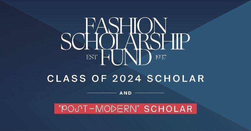 fashion scholarship fund 2024