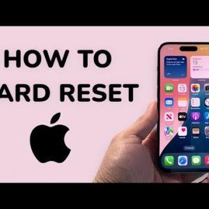 5 Steps to Hard Reset iPhone