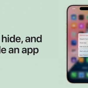 5 Ways to hide apps on iPhone