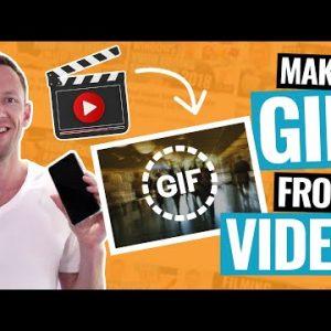 6 Steps to make a GIF