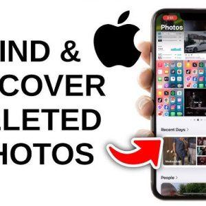 3 Ways to Recover Deleted Photos from iPhone