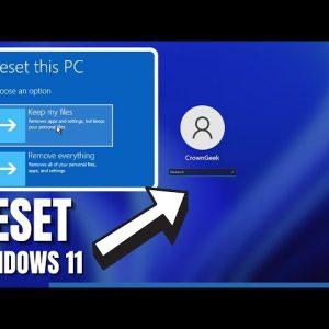 6 Steps to Reset PC to Factory Settings