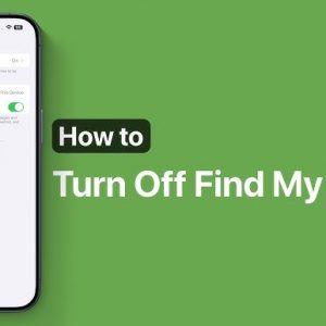 6 Steps to Turn Off Find My iPhone