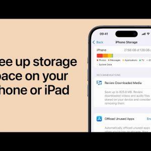 8 Ways to Free Up Space on iPhone